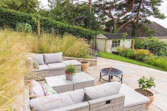 Large family garden, Bath