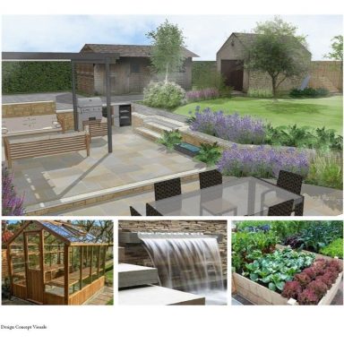 Family garden, Beckington